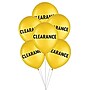 Party City 12" Clearance Latex Balloons, Yellow/Black, 10/Pack (AM60050890-P)~#|#~EA29F5DC-9706-462E-8AAA692FB00E790C_sc7