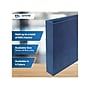 Davis Group 3-Up 1" 7-Ring Special Application Binder, D-Ring, Navy Blue (3UPAM-72)~#|#~EA2C3F91-7A60-48BB-A054D7928D4D4461_sc7
