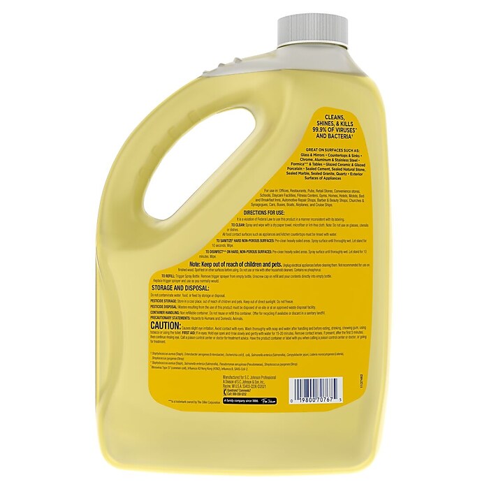 Windex Multi-Surface Disinfectant Sanitizer Cleaner, Citrus