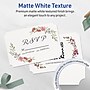 Avery Rectangle Scalloped Edge Matte Blank Card, White, 40/Pack (19479399811)~#|#~EA31267E-BEDC-4169-A716941F5B0A13FD_sc7