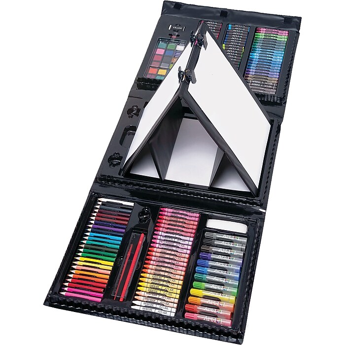 Art 101 Doodle and Draw Art Set, Assorted Colors, 179/Pack
