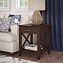 Bush Furniture Key West 20" x 20" End Table, Bing Cherry (KWT120BC-03)~#|#~EA3234BC-7174-46D5-AFD3B37DA768A4DB_sc7