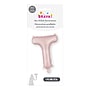 Party City (Air-Filled) 16" "T" Foil Balloon, Dusty Rose (AM 1 100087-92)~#|#~EA340E91-A4E8-4C2B-9455D0B24F57975E_sc7