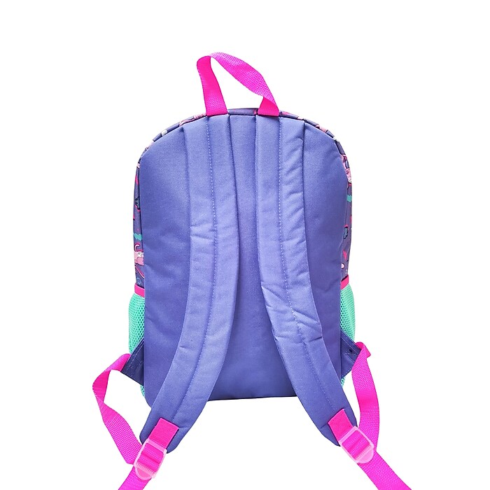 Bioworld Kids 5-Piece Stitch and Angel Backpack Set, Large