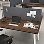 Bush Business Furniture Fabric Privacy Panel, 18"H x 58"W, Cool Charcoal (PSP158CL-03)~#|#~EA370A54-9D1A-4BD6-BD6174BE22A33215_sc7
