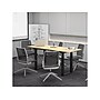 FlexiSpot E7Q 72"W Electric Adjustable Standing Desk, Bamboo/Black (E7QBR7230-LBZB)~#|#~EA37E108-D03A-4A32-8779322422388BBA_sc7