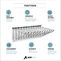AdirOffice Steel Hanging Wall File, For Blueprint & Large-Format Files, White (617-WHI-KIT1)~#|#~EA38AD0D-76D9-4226-80A03CB5F28E3CDC_sc7