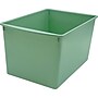 Teacher Created Resources Plastic Multi-Purpose Bin, 14" x 9.25" x 7.50", Eucalyptus Green, 3/Bundle (TCR20959-3)~#|#~EA39C38A-525E-475F-A28075179D48D32C_sc7
