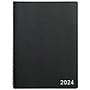 2024 Staples 8" x 11" Monthly Planner, Black (TR52184-24)~#|#~EA3E90F7-2B6B-4B37-AAD7425F5EE81D5E_sc7