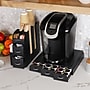 Mind Reader Plastic Coffee Pod Drawer 14 Compartment Condiment Organizer Set, 36 Pod Capacity, Black (CMB02-BLK)~#|#~EA3EBC37-3B11-4114-BDB8371A0CB5B0F5_sc7