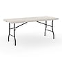 Staples 6' x 30" Heavy Duty Plastic Folding Table, Light Gray (79223/54272)~#|#~EA4034F8-D6CF-4E3A-8F83862B4F398B89_sc7