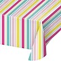 Say Hooray! Birthday Brights 54 in. x 96 in. Paper Tablecloth, Multicolored, 4/Pack (DTC382577TC)~#|#~EA4524C3-CF21-4072-8EB8CFC198ED94A7_sc7