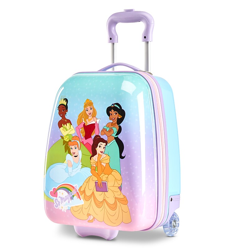 American Tourister Hardside Disney Princess Suitcase, 2-Wheeled, Multicolored (146632-2093) image 1