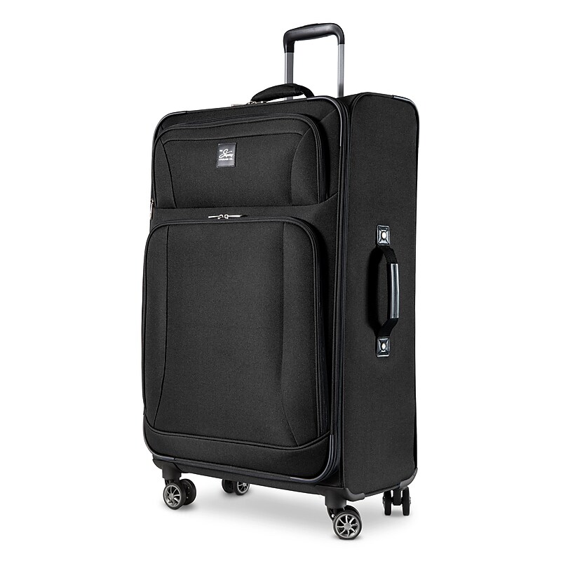 Skyway Luggage Epic 28" Suitcase, 8-Wheeled Spinner, Black (450-28"001-4VP) image 1