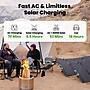 Yoshino K40SP23 11-Port Solid-State Solar Generator 2611Wh, 4000W with 3-Piece Solar Panels (600W) Emergency UPS Backup Battery~#|#~EA5136EE-D5F5-423A-AAC55312D50ED0BE_sc7