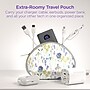 HyperGear TECHcessories 3-in-1 USB-C PD Charging Kit with Travel Pouch, 30W, Purple Floral (16235)~#|#~EA52DB46-CEA8-49B6-A3A9BD8F30C8BBFC_sc7