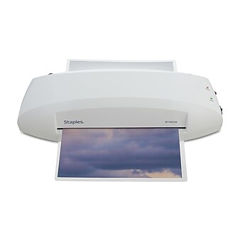 Staples Thermal & Cold Laminator, 9.5" Width, White (5738801/5738802)