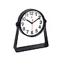 Infinity Instruments Stirrup Desk Clock, 6"Dia. (20274BK-4524)~#|#~EA53F52F-B609-48E0-BF0DCEB1217F42C6_sc7