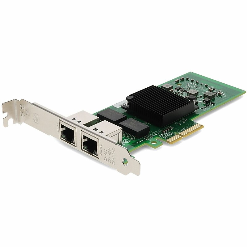 AddOn Gigabit Ethernet NIC w/2 Ports 1000Base-TX PC image 1