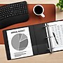 Staples 3" 3-Ring Non-View Binder, D-Ring, Black (55358/26307)~#|#~EA56AA06-33D1-4213-88397021134CD127_sc7