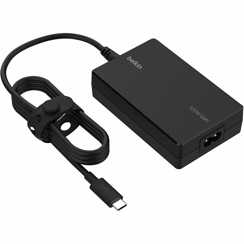 Belkin Connect 100W Universal USB-C Adapter, Black (INC016TTBK) image 1