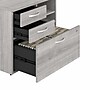 Bush Business Furniture Studio A 26" Office Storage Cabinet with 2 Shelves and Drawers, Platinum Gray (SDF130PGSU-Z)~#|#~EA5A43B3-EE32-4D97-A77F218551BED9BA_sc7