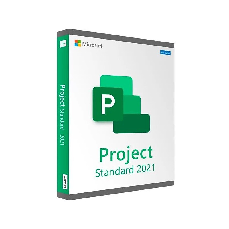 Microsoft Project Standard 2021 for Windows, 1 User, Download (076-05916) image 1