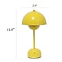 Simple Designs Mushroom Magic LED Table Lamp, Yellow (LD1069-YLW)~#|#~EA5ED729-03AF-4932-908D8B9872AD30F3_sc7