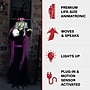 Haunted Hill Farm 6' Tall Motion-Activated Fortune Teller Witch (HHFTNWITCH-6F)~#|#~EA6241E4-9911-4696-A98DC384478D1A58_sc7