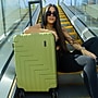 DUKAP Zahav 25.78" Hardside Suitcase, 4-Wheeled Spinner, TSA Checkpoint Friendly, Green (DKZAH00M-GRN)~#|#~EA6381A8-3E49-4FE3-852481C546B45172_sc7