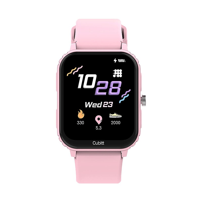 Cubitt Jr. Teens Smart Watch, Dreamy Pink (CTTN-5) image 1