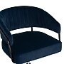 Linon Home Decor Products Prestwick Armless Velvet Swivel Computer and Desk Chair, Navy (178541NAVY01U)~#|#~EA68EC0B-5A7A-4C9A-9F9A3C7496419CAB_sc7