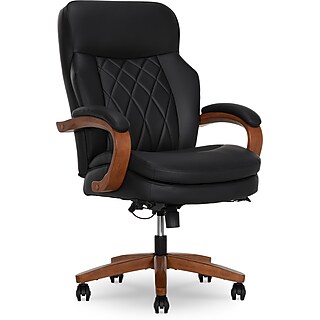 La-Z-Boy Hyland Ergonomic Bonded Leather Swivel Executive