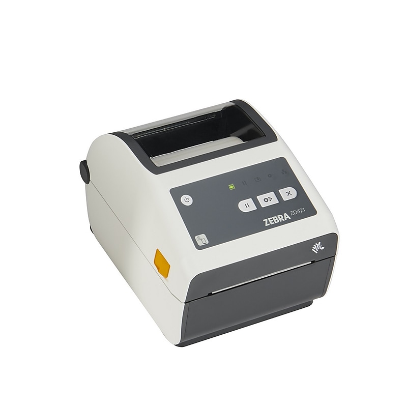 Zebra ZD421-HC Desktop Direct Thermal Printer, White image 1
