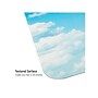 Mind Reader Hard Floor Chair Mat with Lip, 47" x 35", Blue, Polycarbonate (SKYMAT-ASST)~#|#~EA7250C4-B55A-4ECA-8BCA9F9E646B383E_sc7
