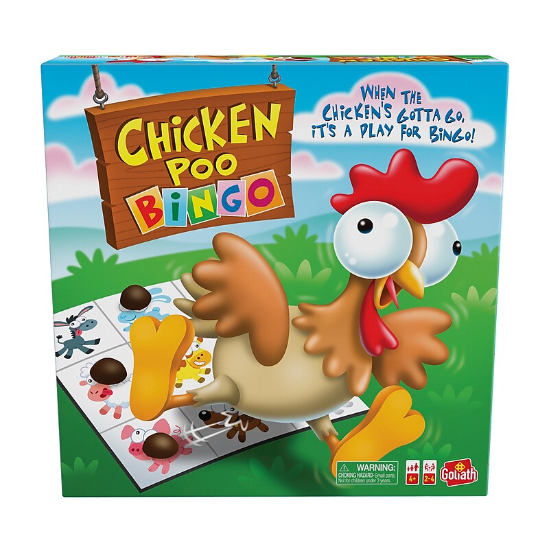 Goliath Chicken Poo Bingo, 120/Set (PRE923054) image 1