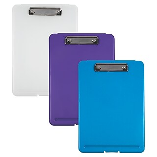Staples® Hardboard Clipboard, Letter Size, Brown (ST44290) | Staples