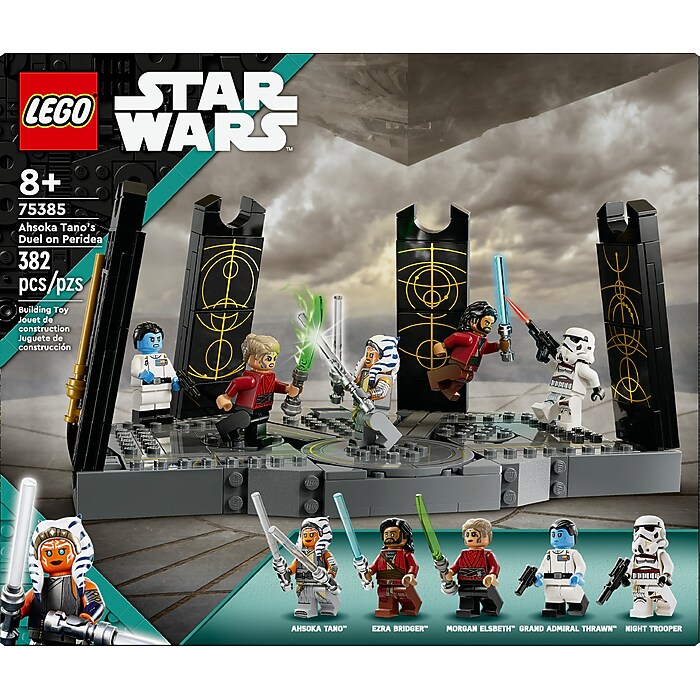 LEGO Star Wars Ahsoka Tano's Duel on Peridea, 382 Pieces (75385