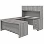 Bush Business Furniture Studio C 72"W U Shaped Desk with Hutch and Mobile File Cabinet, Platinum Gray (STC003PGSU)~#|#~EA807D14-3B34-4857-88CAC1390C00BBC1_sc7