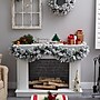 Nearly Natural 6-ft Flocked Artificial Christmas Garland with Pine Cones and 35 Warm White LED Lights (W1309)~#|#~EA8437D4-989B-4B13-A4237EDA3386D04D_sc7