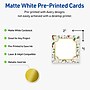 Avery Gold-Blue Border Berries Matte Blank Card, White, 120/Pack (S00-FEG)~#|#~EA883945-B98A-4327-A76C7D52B081CF27_sc7