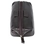 DOPP First Class Seasoned Traveler Admiral 10.25" Leather Toiletry Bag, Water Resistant, Brown (06952.BR)~#|#~EA8ECE81-FE4D-45B6-9CE822BC48C441B9_sc7