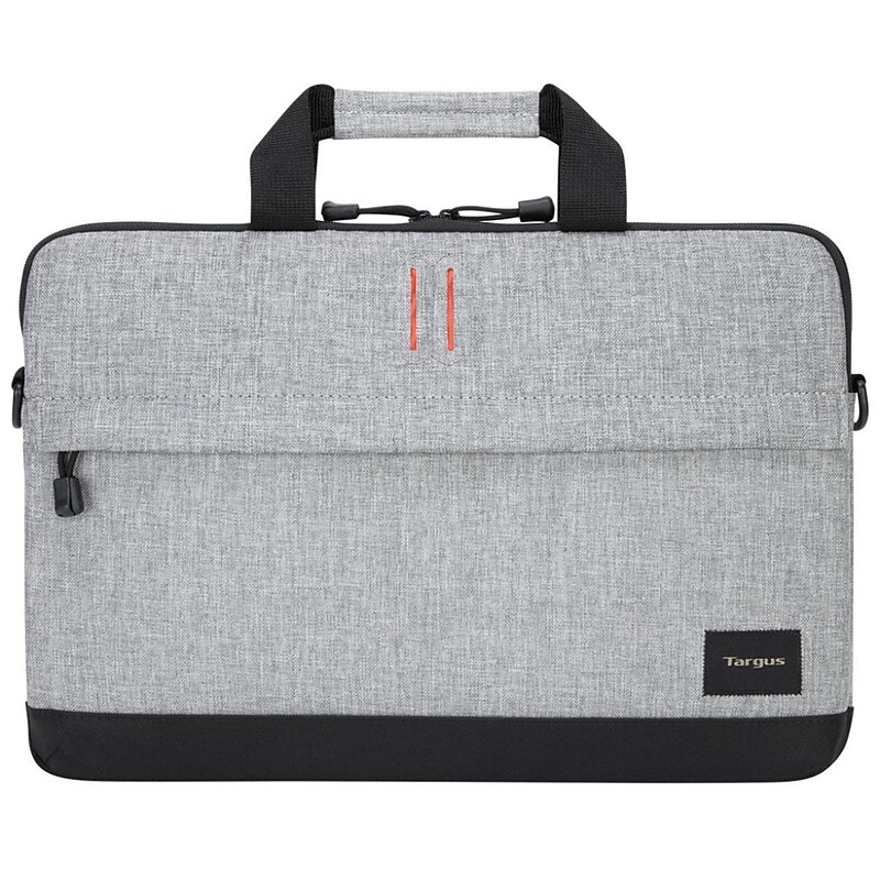 Targus Strata 15.6" Polyester Laptop Sleeve, Pewter Gray (TSS63204US) image 1