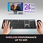 Adesso EasyTouch 730 Wireless Keyboard and Optical Mouse Combo, Black (WKB-7300)~#|#~EA948A36-2A25-4628-B66528C49E10A889_sc7