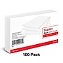 Staples® Index Cards, 3" x 5", White, 100 Cards/Pack (ST51008-CC)~#|#~EA9EF14B-A00D-4CC4-A97FA84F69BCCFFB_sc7