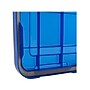 Iris WeatherPro 30.5 Qt. Latch Lid Storage Bin, Clear/Blue (500200)~#|#~EAA24F50-D799-4482-84A0ED24576F450B_sc7