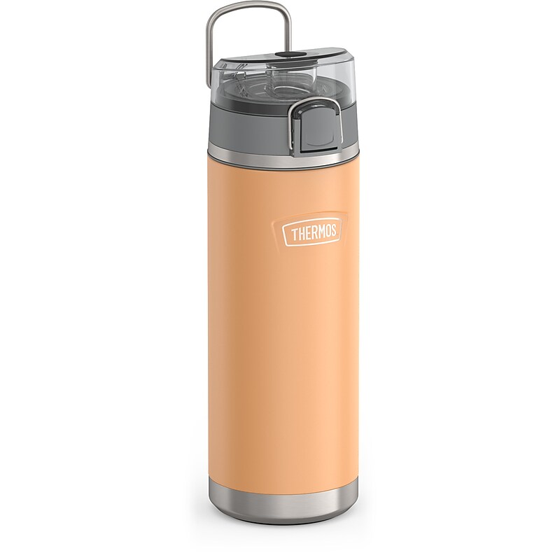 Thermos Icon Stainless Steel Vacuum Insulated Water Bottle, 24 oz., Melon (EAIS2204ML4) image 1