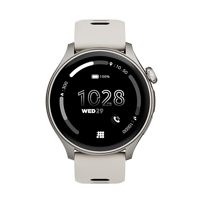 Cubitt AURA Smartwatch, 36.32mm, Aluminum Case, Light Gray Sport Band (CT-AURA8) image 1