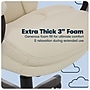 Serta Big and Tall Ergonomic Bonded Leather Swivel Executive Chair, Ivory (43506B)~#|#~EAB41CAD-CDB6-45F0-BC7FB5367DC6BC99_sc7