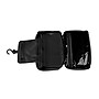 TUCCI 8.5" Polyester Toiletry Bag, Water Resistant, Black (T0552-BLK)~#|#~EAB8DF5B-A324-4E22-A9BC7C31E2C8DD35_sc7